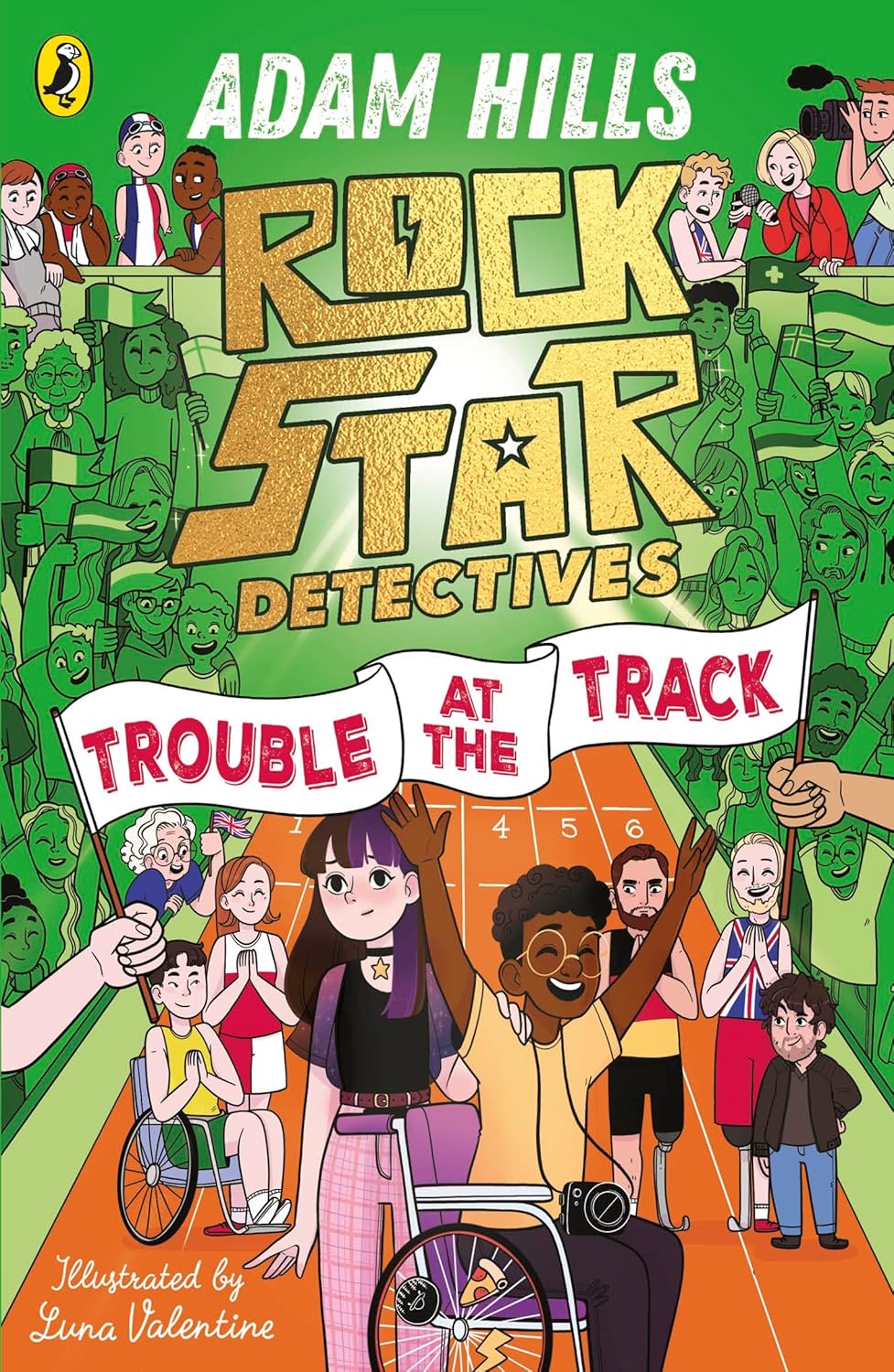 Trouble at the Track (Rockstar Detectives, #3)