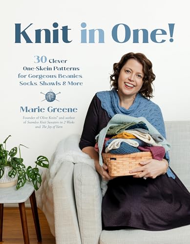 Knit in One!: 30 Clever One-Skein Patterns for Gorgeous Beanies, Socks, Shawls & More﻿ (Kindle Edition)