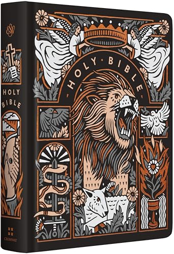 ESV Journaling Study Bible, Artist Series (Hardcover, Joshua Noom, The Lion and the Lamb): Holy Bible, English Standard Version