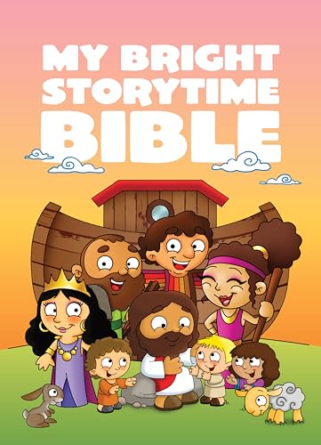 My Bright Storytime Bible, padded cover, for early readers (Hardcover)
