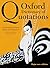 Oxford Dictionary of Quotat...