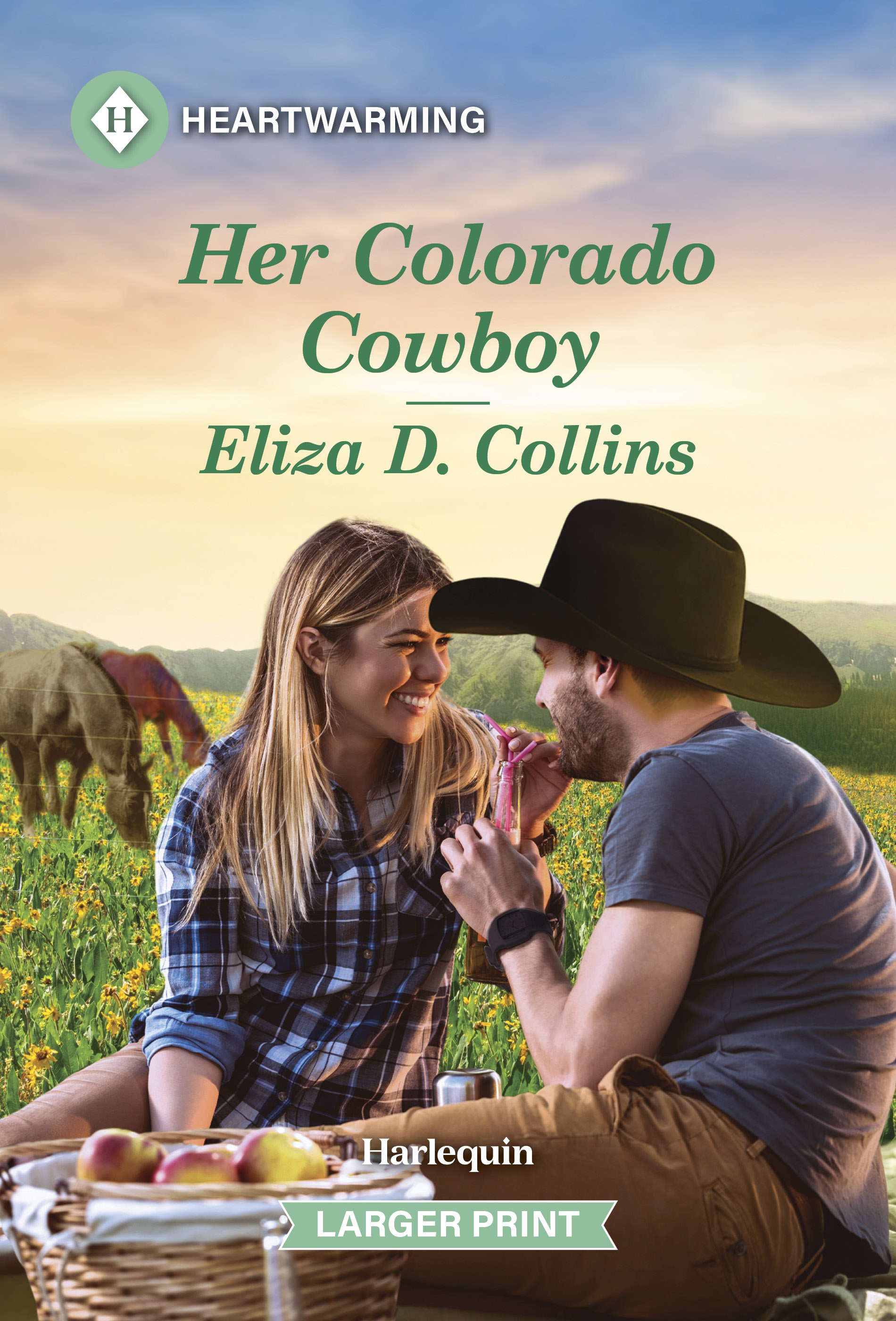 Her Colorado Cowboy: A Clean and Uplifting Romance – A Harlequin Heartwarming Small Town Western Story (A Tillacos Ranch Romance Book 1)