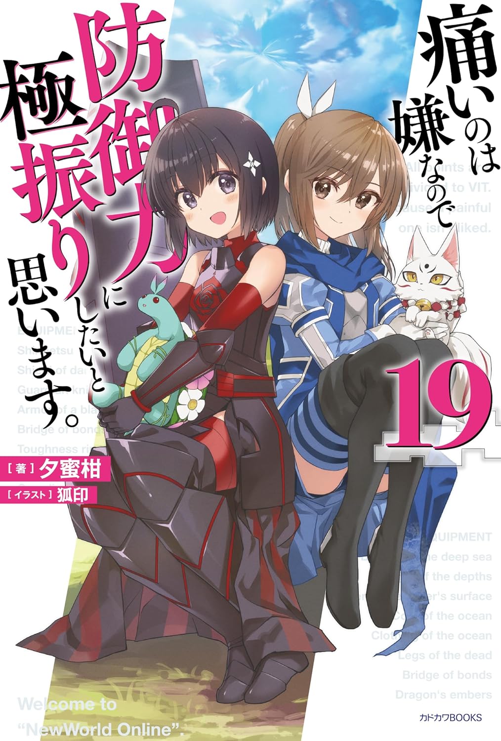 痛いのは嫌なので防御力に極振りしたいと思います。 19 (Hardcover)