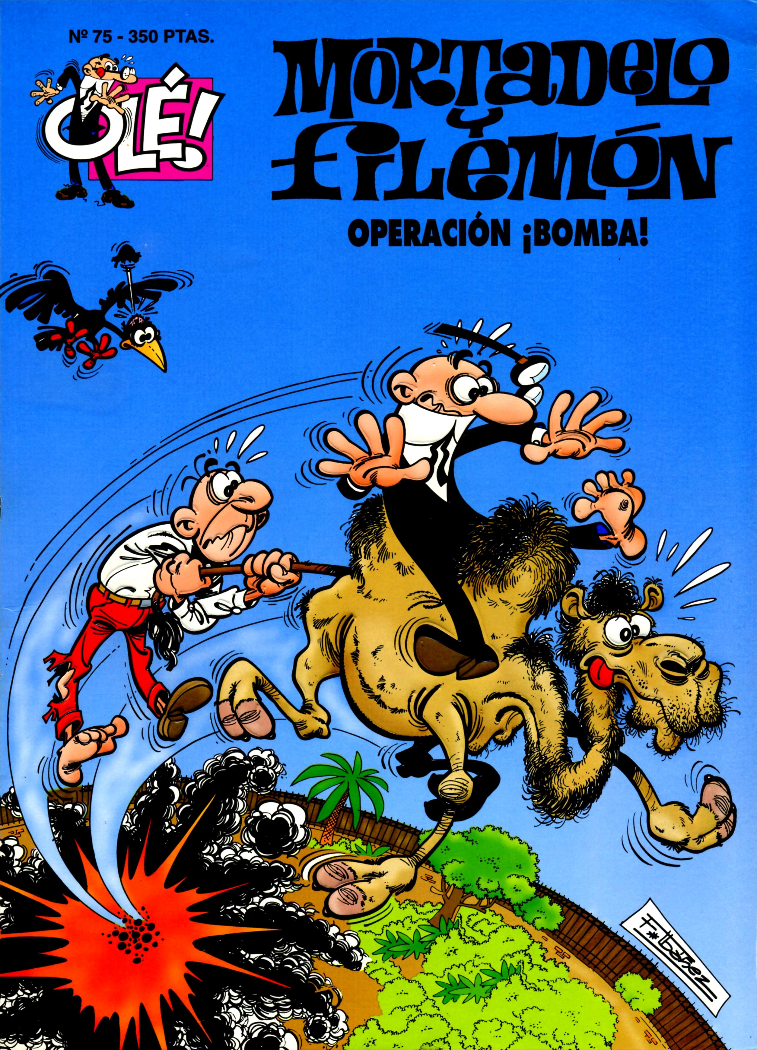 Operación ¡bomba! (Mortadelo y Filemón, #13)