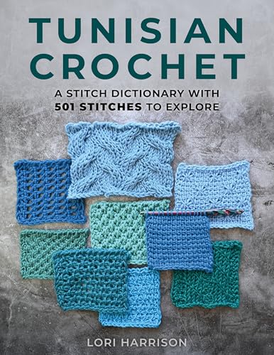 Tunisian Crochet: A Stitch Dictionary with 501 Stitches to Explore (Paperback)