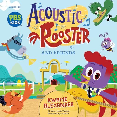Acoustic Rooster and Friends (Board Book)