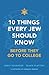 10 Things Every Jew Should ...