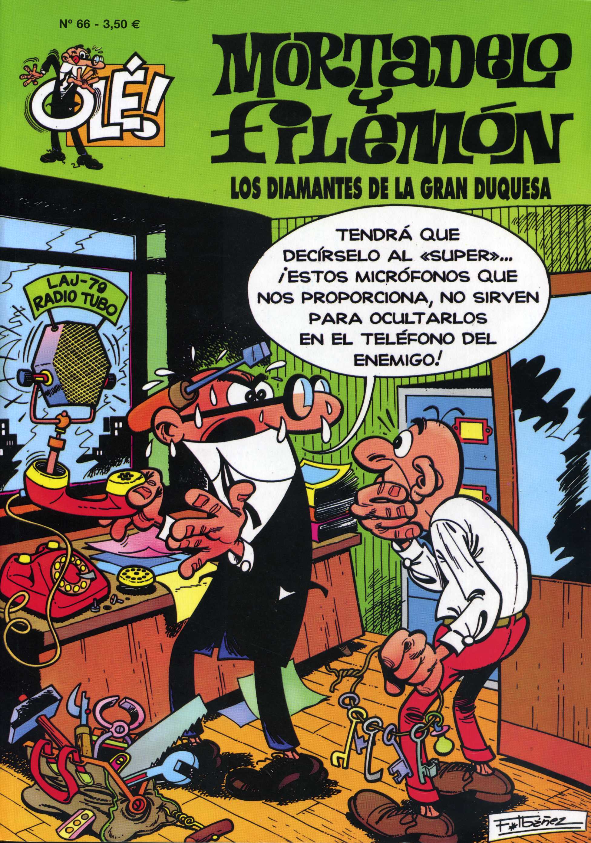 Los diamantes de la gran duquesa (Mortadelo y Filemón, #14)