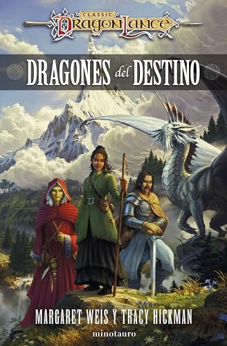 Portada de Dragones del destino, de Margaret Weis