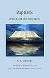 Baptism: What Saith the Scripture?
