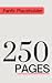 Fanfic Placeholder: 250 Pages