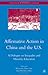 Affirmative Action in China and the U.S. by Minglang Zhou