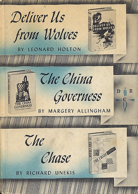 Deliver Us From Wolves / the China Governess / the Chase (Hardcover)
