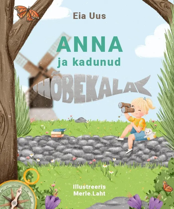 Anna ja kadunud hõbekala (Hardcover)