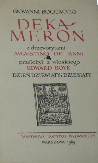 Dekameron: (#5) Dzień dziewiąty i dziesiąty