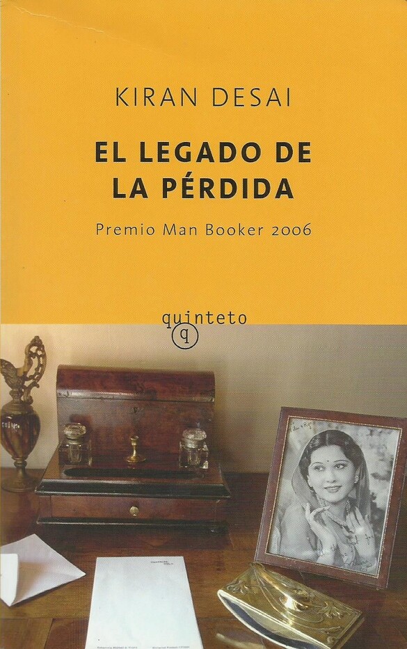 Portada de El legado de la pérdida, de Kiran Desai
