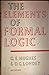 The Elements of Formal Logic