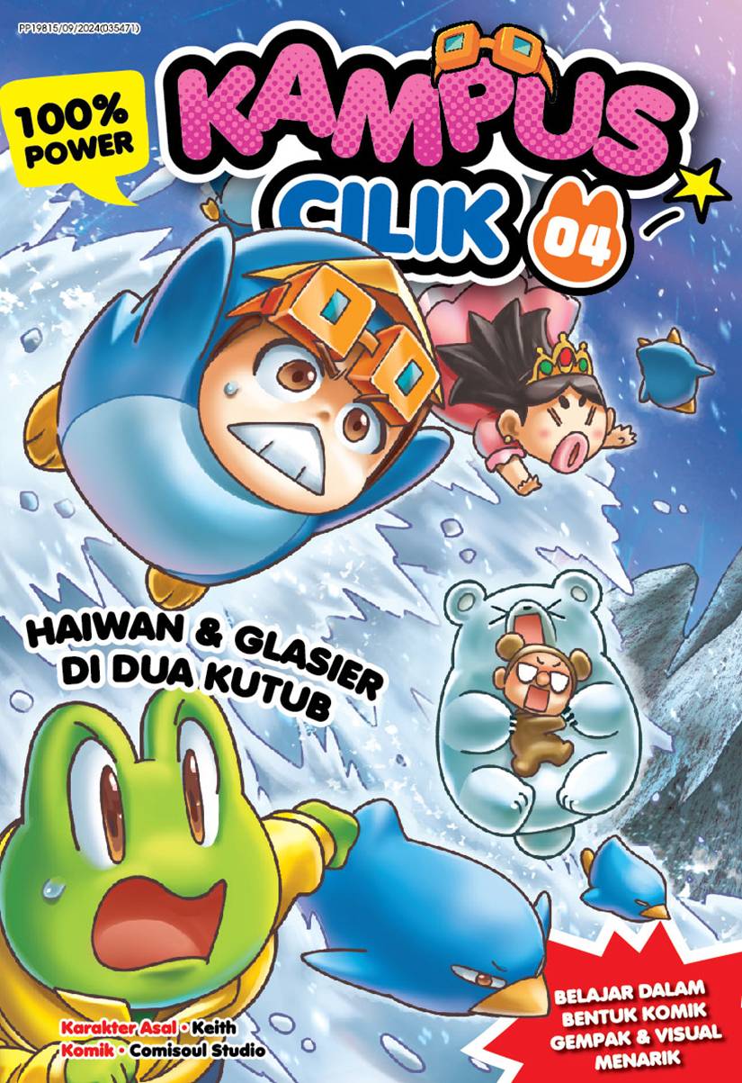 Kampus Cilik 100% Power 04: Haiwan & Glasier Di Dua Kutub