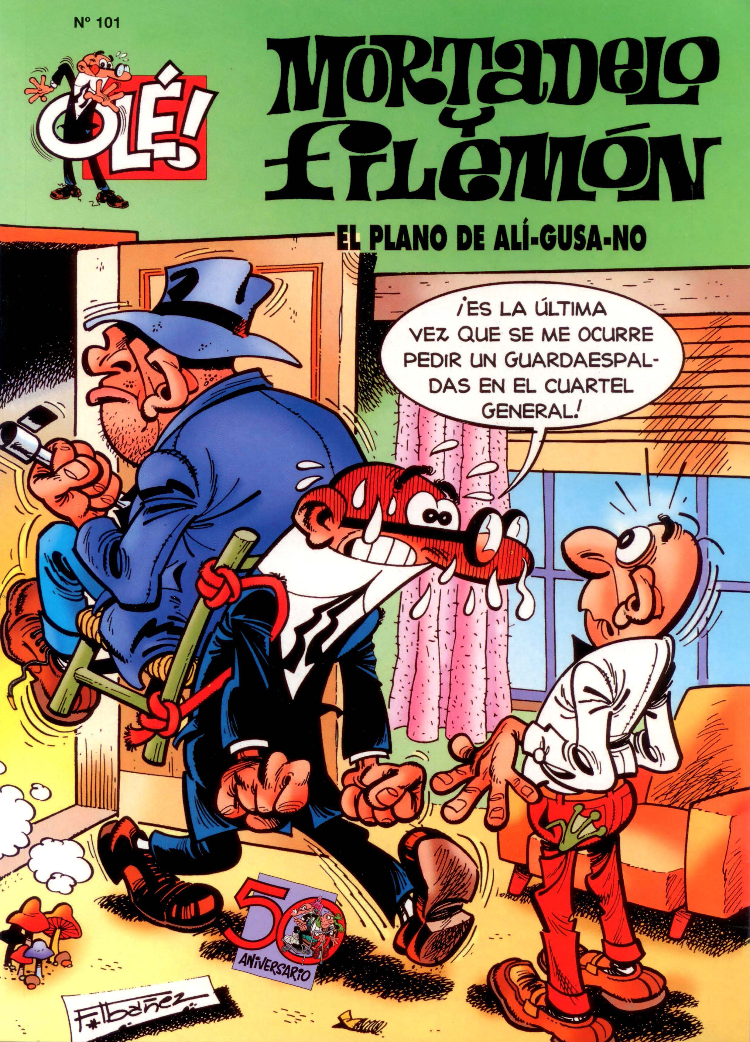 El plano de Alí-gusa-no (Mortadelo y Filemón, #23)