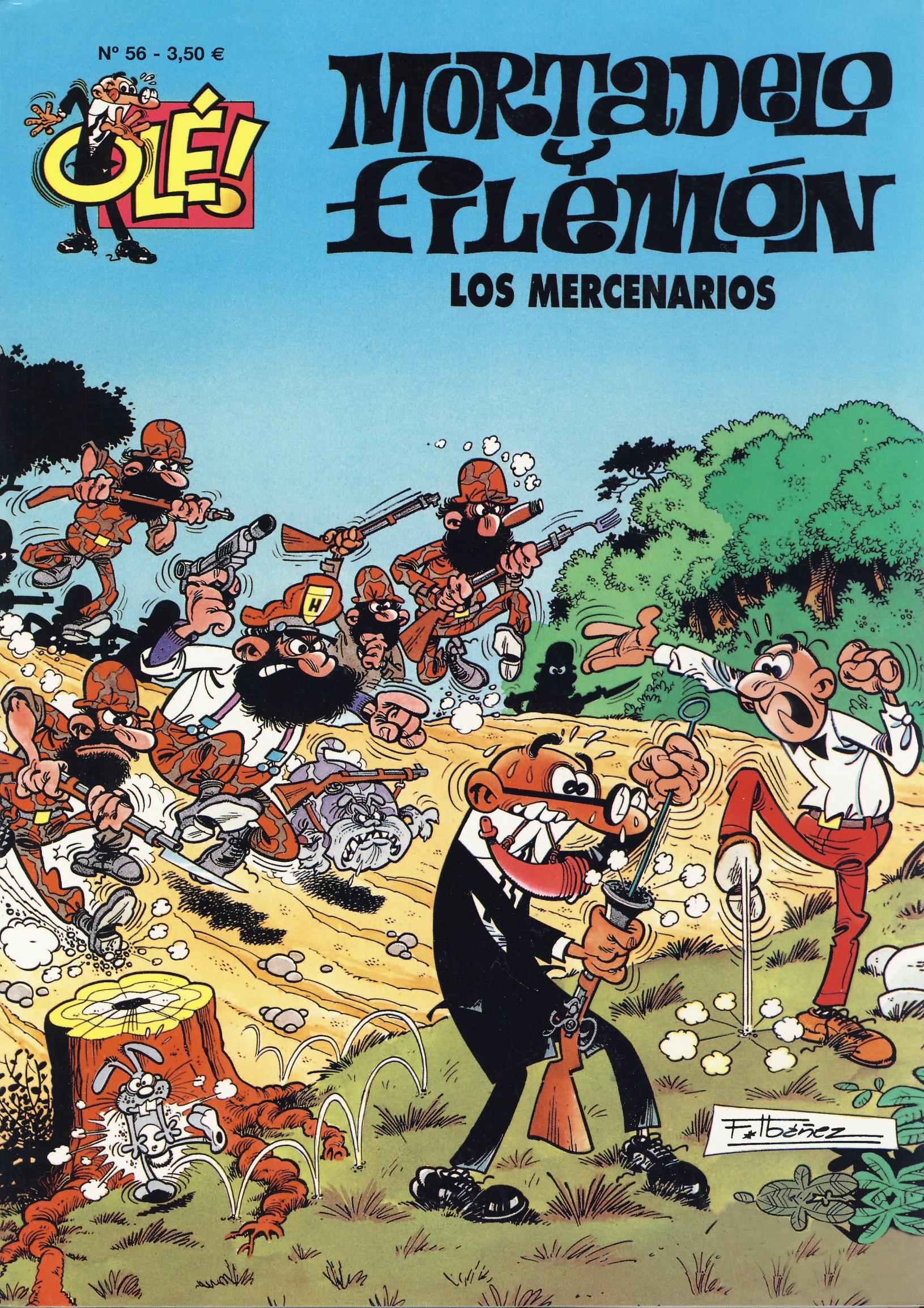 Los mercenarios (Mortadelo y Filemón, #26)