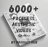 6000+ Aesthetic Faceless Video Reels + Story Bundle | Affiliate Marketing, Email, Social Media mrr DFY Instagram Templates Digital: Video Reels Bundle
