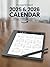 Hyperlinked 2025+2026 Calendar – Weeks start on Sunday by Makealive Studio