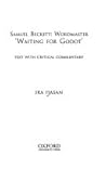 Samuel Beckett: Wordmaster - 'Waiting for Godot':  Text with Critical Commentary