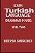 Learn Turkish language self...
