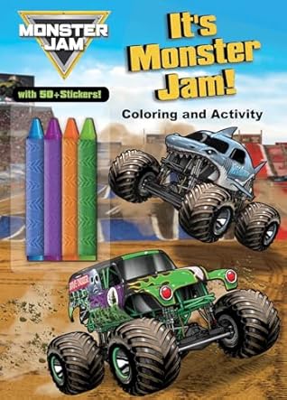 Monster Jam: It's Monster Jam! (Color & Activity with Crayons)