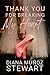 Thank You For Breaking My Heart by Diana Muñoz Stewart Thank You For Breaking My Heart by Diana Muñoz Stewart