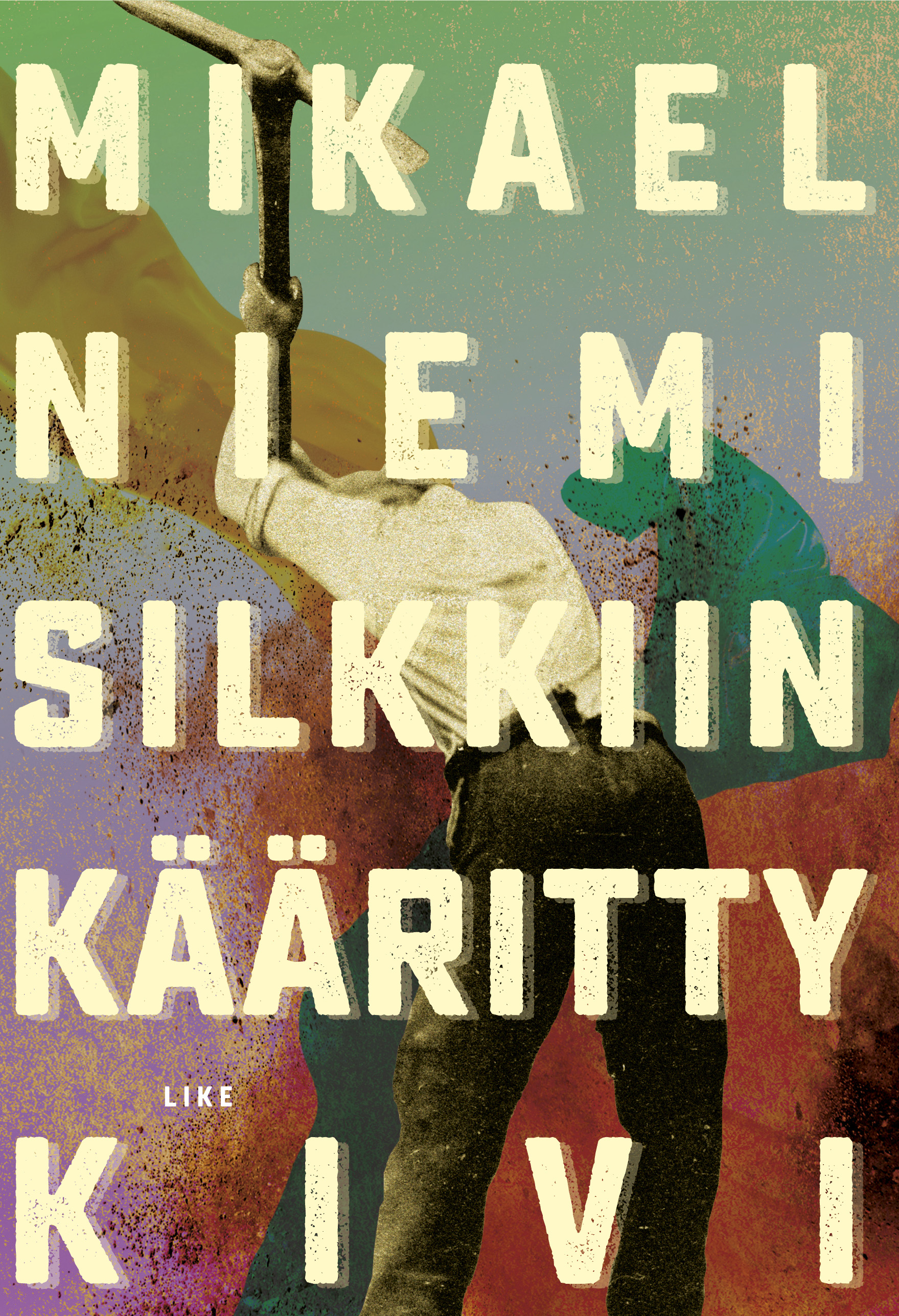 Silkkiin kääritty kivi