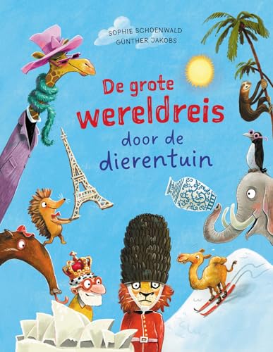 De grote wereldreis door de dierentuin (Dutch Edition)