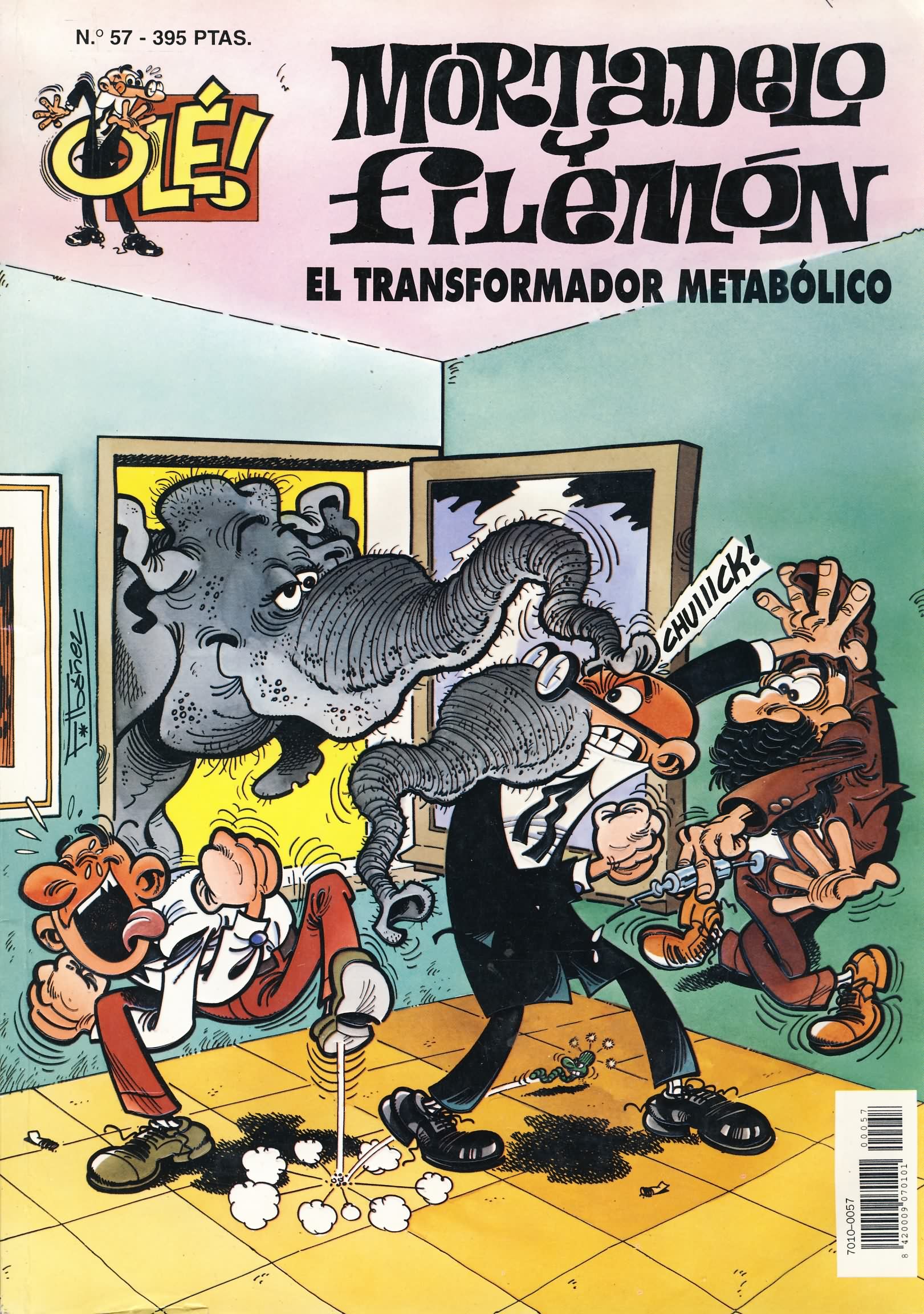 El transformador metabólico (Mortadelo y Filemón, #40)