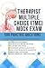 Therapist Multiple Choice (TMC) Mock Exam by RPG Publishing