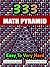 333 Easy To Very Hard Math Pyramid Puzzles (Kindle Scribe Only) by Creouts Publishing