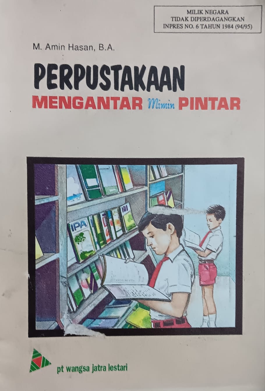 Perpustakaan Mengantar Mimin Pintar