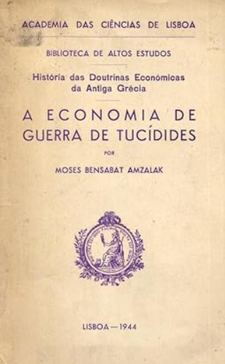 A Economia de Guerra de Tucídides (Paperback)