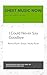 I Could Never Say Goodbye Sheet Music by Roma Ryan