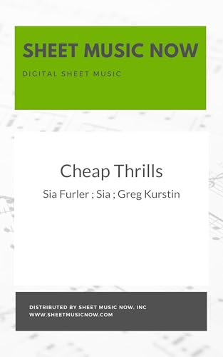 Cheap Thrills Sheet Music (Kindle Edition)