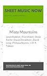 Misty Mountains Sheet Music Misty Mountains Sheet Music