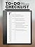 To-Do Checklist - Fully Hyperlinked by Makealive Studio