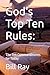God's Top Ten Rules:: The T...