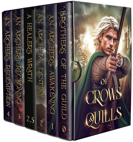 Of Crowns & Quills Complete Series: An mm romantic fantasy adventure (Kindle Edition)
