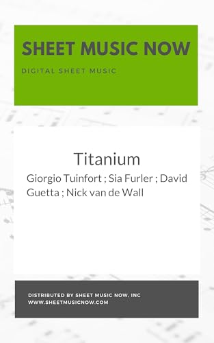 Titanium Sheet Music (Kindle Edition)