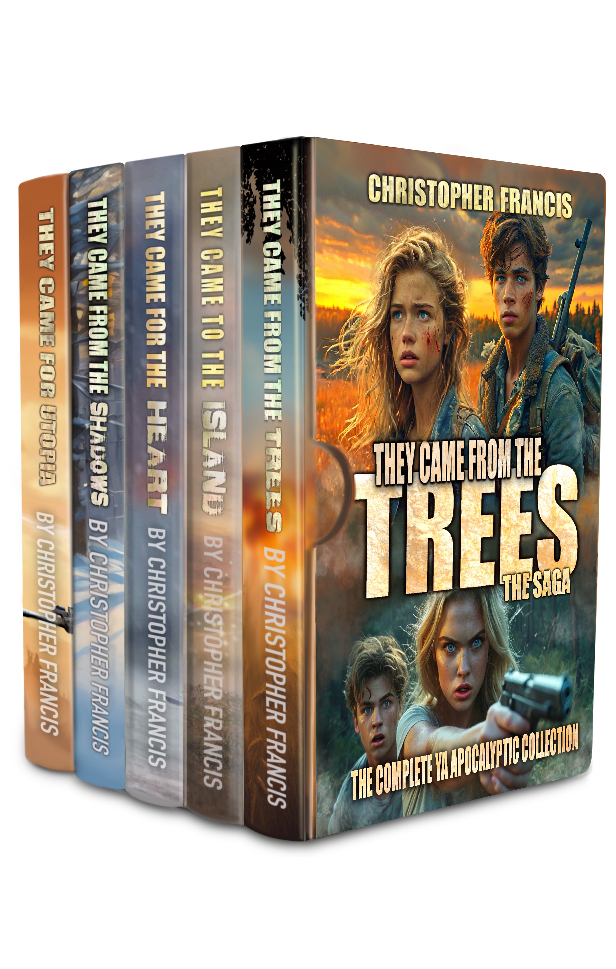They Came from the Trees: Box Set Books 1 - 5: A YA Apocalyptic Survival Thriller