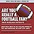 Are You Really a Football F...