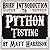 Brief Introduction to Python Testing