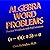 Algebra Word Problems: Practice Workbook with Full Solutions