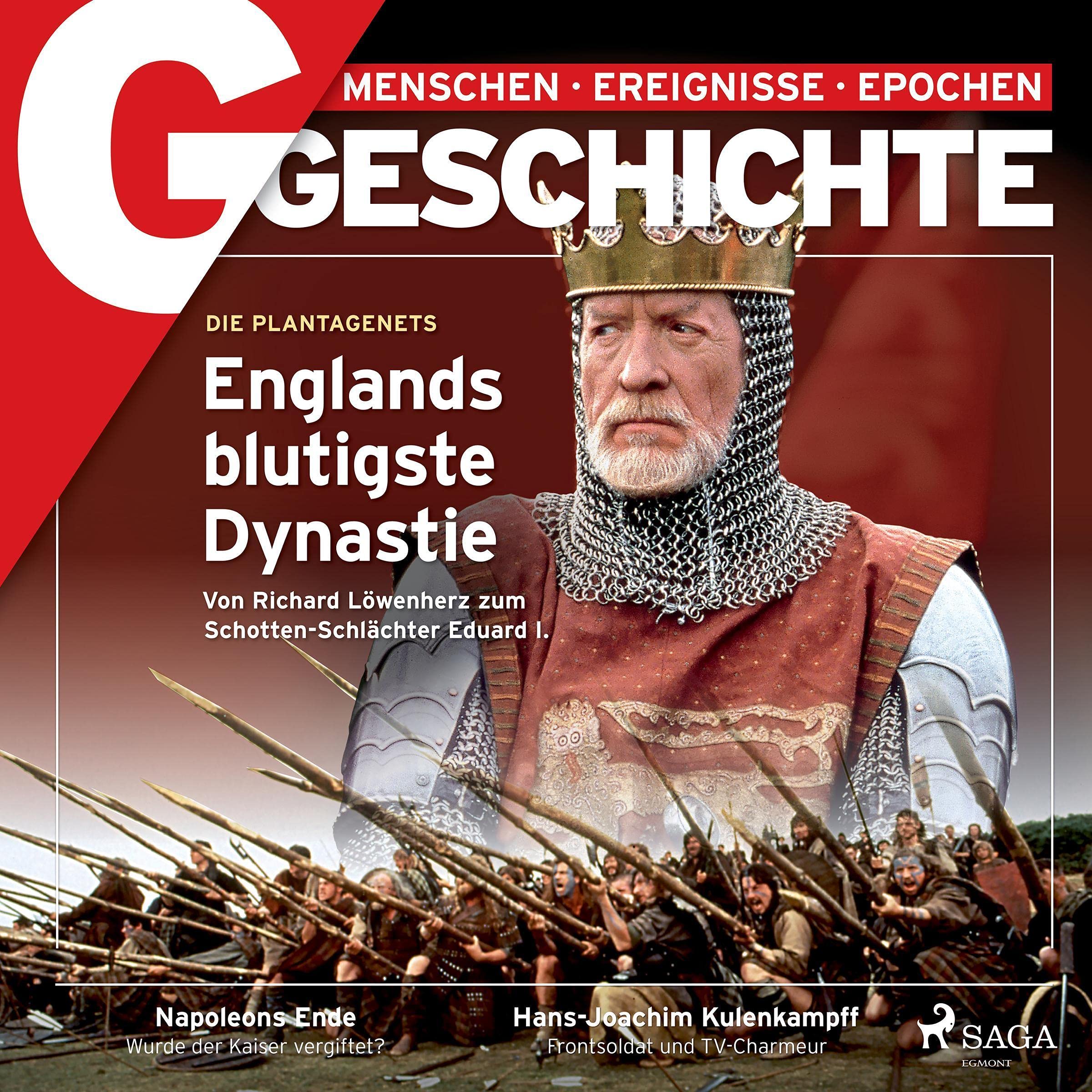 G/GESCHICHTE - Englands blutigste Dynastie - Die Plantagenets: Von Richard Löwenherz zum Schotten-Schlächter Eduard I. (Audible Audio)