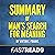 Summary of Man's Search for Meaning by Viktor E. Frankl